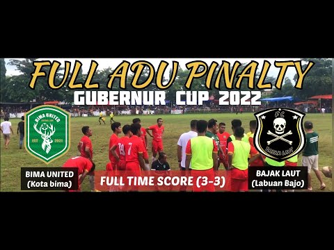 Adu pinalti laga Big Match gubernur cup 2022, BIMA UNITED (kota bima) vs BAJAK LAUT (labuan bajo)