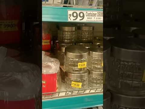 dmart glass container #shorts #dmart #glasscontainers #viralvideo