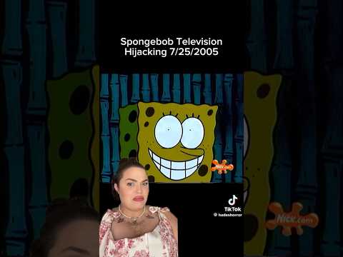 The 2005 SpongeBob SquarePants Hijacking Incident was TERRIFYING… #scary #shorts #analoghorror