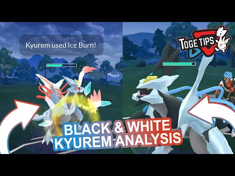 How Good are Black and White Kyurem? | Pokemon Go Analysis