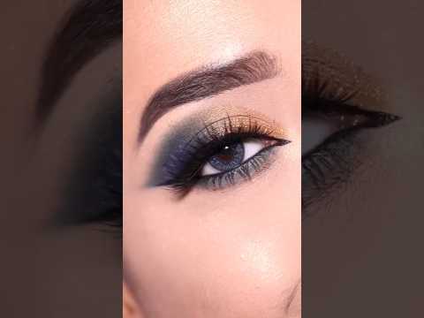 Bollywood Style Eye Makeup #newyearmakeup #eyemakeup #shorts