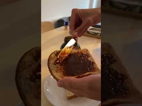 Thai guy try #Marmite first time! #scottishfood #glasgow