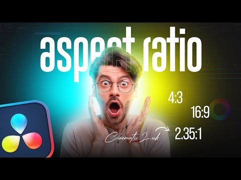 04 TIPS | Cinematic ASPECT RATIO in DaVinci Resolve | Film Look