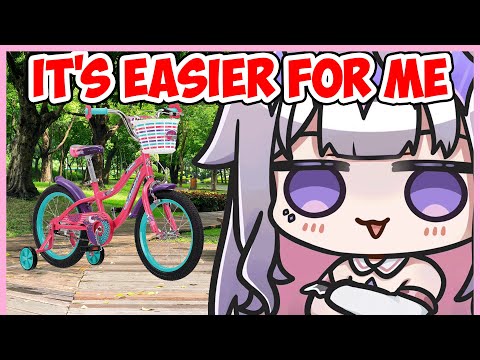 The reason Biboo likes bikes for kids more than normal bikes [Biboo/HololiveEN]