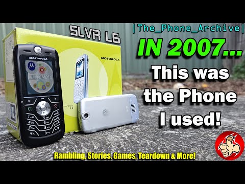 A Lookback at the MOTOROLA SLVR L6 - A Classic Rambly Retro Experience |THE_PHONE_ARCHIVE|