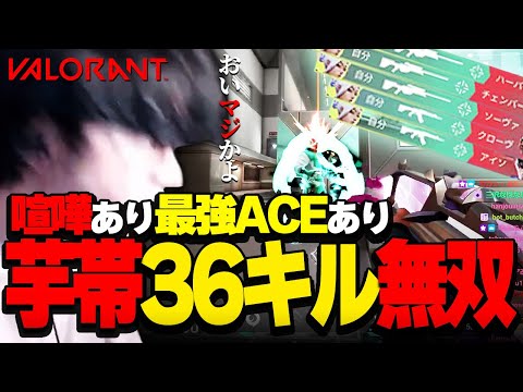 【VALORANT】このゲーム36キルしても勝てないってどうなっとんねん！ゴラァ！