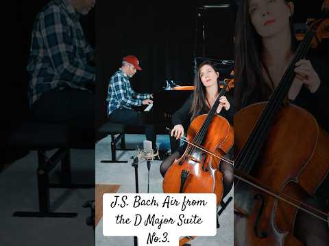 Bach, Air on the G string (Air in D Major) #cello #piano #bach #aironthegstring #aria