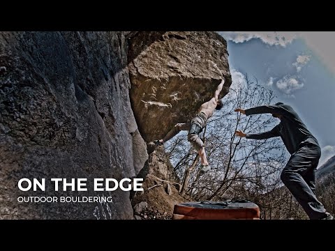 Bouldering Fight with The Edge Problem by Adam Ondra | Brno, Czechia