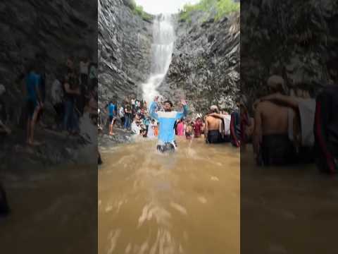 Most Beautiful Waterfall Near Mumbai | Shirvane Waterfall | Juinagar Waterfall | #mumbai