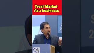 Treat market as a business. #stockmarkettips #buildwealth #investingwisely #smartinvestingtips