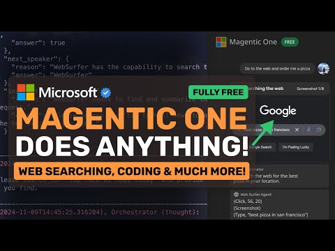 Microsoft's Magentic One: This FREE AI AGENT can CONTROL BROWSER, DO CODING & MORE!