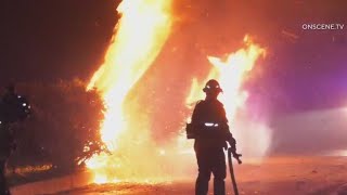 Hollywood Hills Fire: Evacuation orders lifted following Sunset Fire