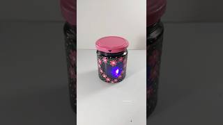 Painting on Glass Jar#artshorts#shortviral#diy#painting#acrylicpainting#artandcraft