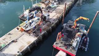 Sunken Yacht Salvage (Diving and drone footage)