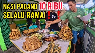 WISATA KULINER SUMATRA BARAT❗️NASI PADANG PALING ENAK DAN MURAH DI KOTA PADANG  MASAKAN KHAS MINANG