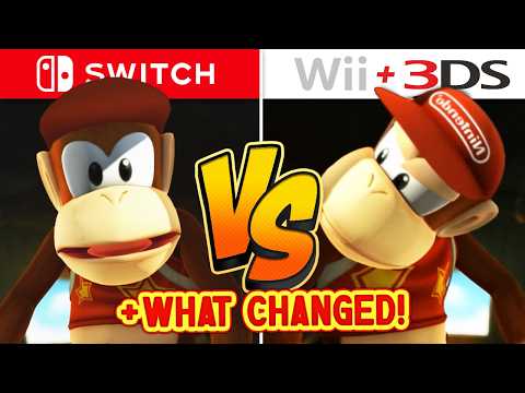 DK's Missing Hair FX Saga Continues in DKCR HD?! 😦 + Switch vs Wii Comparison