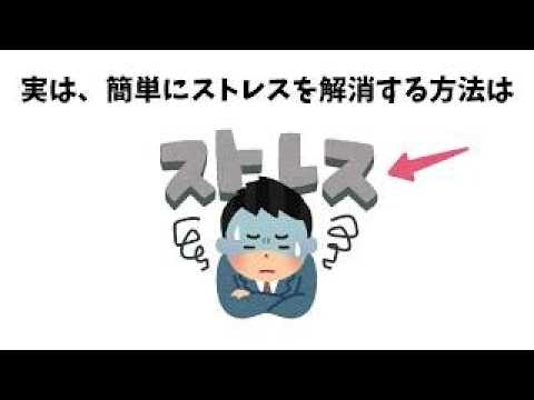 【ストレスは〇〇】ストレス解消に関する9割が知らない面白い雑学