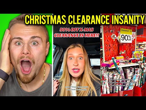 Christmas “Clearance Sales” are OUT OF CONTROL. 90% OFF?!?…