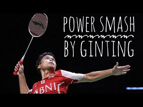 Power Smash by Ginting | Super Speed | Power Badminton (HD)