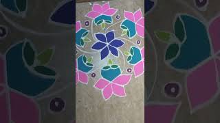 Margalikolam |pongakolam #dailystatus #rangoli #margalikolam #trending #kuttikolam #easyrangoli #art