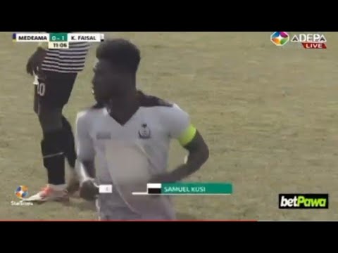 Medeama 0 - 1 King Faisal : Faisal leading classic goal