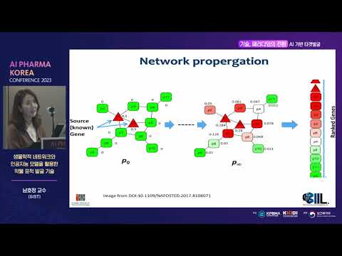 [AI Pharma Korea Conference 2023] 생물학적 네트워크와 인공지능 모델을 활용한 약물 표적 발굴 기술