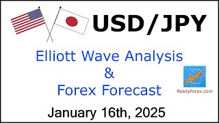 USD JPY Elliott Wave Analysis | Forex Forecast | January 16, 2025 | USDJPY Analysis Today