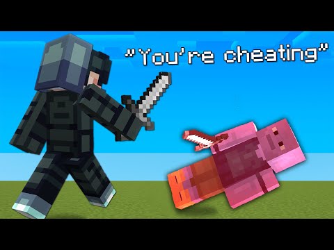 I Tricked Minecraft YouTubers into Thinking I'm on MOBILE