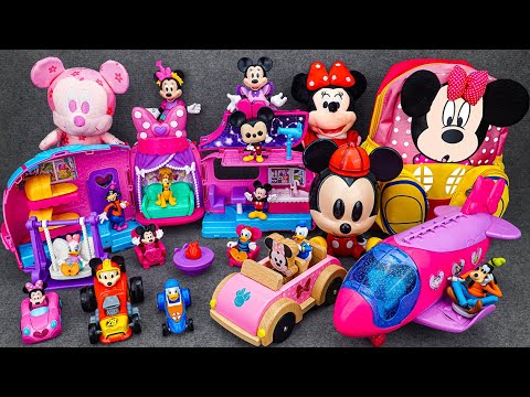 Satisfying with Unboxing Disney Junior Minnie Mouse Airplane Playset | Review Toys ASMR