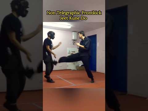 FRONT KICK Jeet Kune Do #brucelee #martialart #training