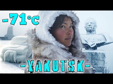 LIFE IN YAKUTSK, THE COLDEST AND MOST FREEZING CITY IN THE WORLD! THEY TRYING TO SURVIVE AT -71°C !