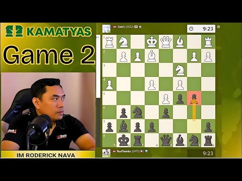 Na One PIECE Down? Ubos! GM Gats vs IM Nava | Benko Gambit | GAME 2