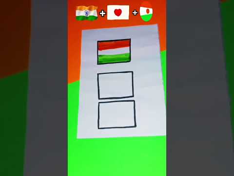 india🇮🇳+japan 🇯🇵+niger🇳🇪# 3countryflags#youtube shorts