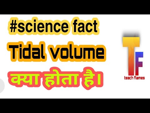 what is tidal volume? #shorts #science #knowledge #a2motivation