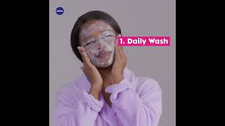 Wash, Scrub and Mask with the New Nivea Perfect and Radiant 3 in 1 cleanser