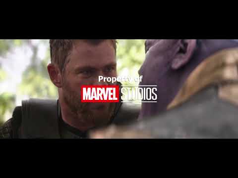 Avengers Infinity War Thanos Fingers Snap (Logo In Center) 4K