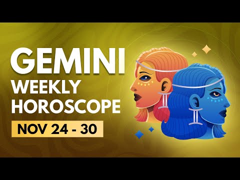 Gemini Weekly Horoscope: November 24 to 30, 2024