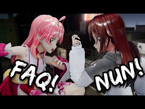 Tokino Sora vs Sakura Miko BOSS ACTION SEQUENCE (PROFESSIONAL)