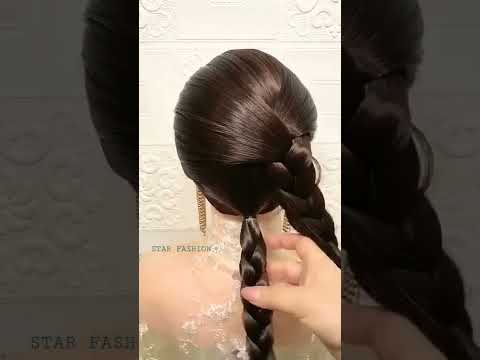 Beautiful & Easy Bun Hairstyle❤✨|| Quick Bun Hairstyle hacks❤||Cute Hairstyle For Girls❤|| Bun Hack✨