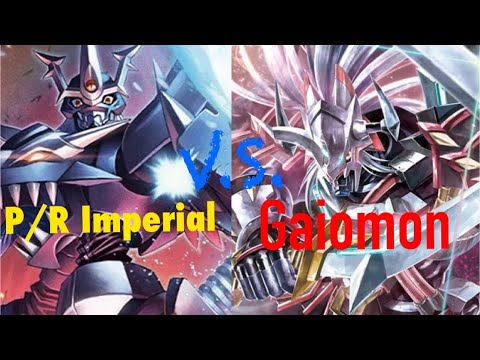 Digimon TCG P/R Imperialdramon VS Gaiomon (EX-03)