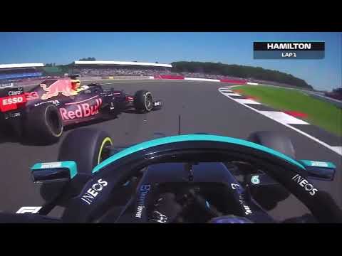 Lewis Hamilton crashing into other drivers, except it’s Britney