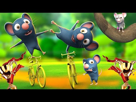 चूहा और सुनहरी साइकिल - Rat and Golden Cycle Story | Hindi Kahaniya Comedy Moral Stories JOJO TV