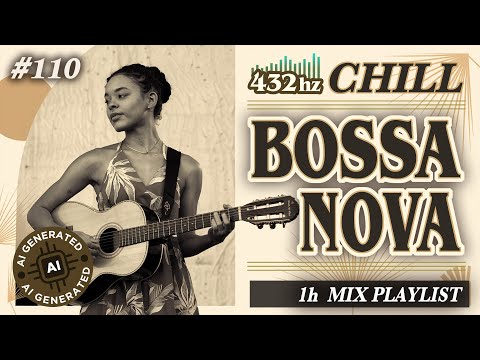 Chill Bossa Nova Music🌴 | Calming BGM of 432hz Serenity for Focus and Soothing🌟 #110