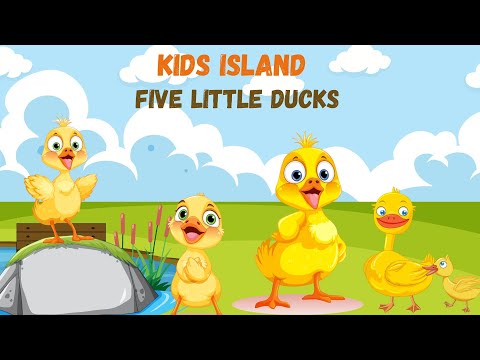 Five Little Ducks Song/Kids Song & Nursery Rhymes/Kids Sing Along Song/ Kids Fun Learning/Pre-school