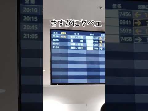 【音源モノです】JAL 日本航空　 飛行機　1時間30分の遅れ　空港からどうやって帰るの・・・　スマホを落としただけなのに