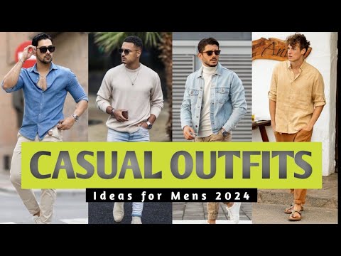 16 CASUAL Outfit Ideas for Mens _ 2024 🔥 men's fashion guide 🔥