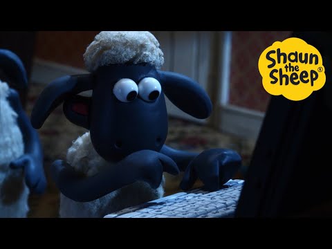 Shaun the Sheep 🐑 Computer Genius Shaun - Cartoons for Kids 🐑 Full Episodes Compilation [1 hour]