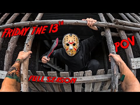 PARKOUR POV vs JASON VOORHEES IN REAL LIFE l FRIDAY THE 13TH lFULL SEASON (Parkour POV Horror Chase)