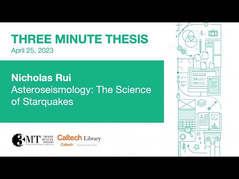 Nicholas Rui - Three Minute Thesis - 4/25/2023