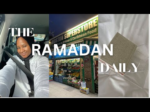 RAMADAN DAY IN THE LIFE , AFRICAN FOOD SHOPPING, BEST EFO RIRO RECIPE AND LOT'S MORE IN-BETWEEN